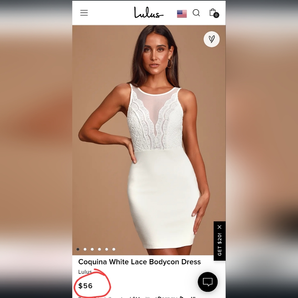 White Cocktail Dress